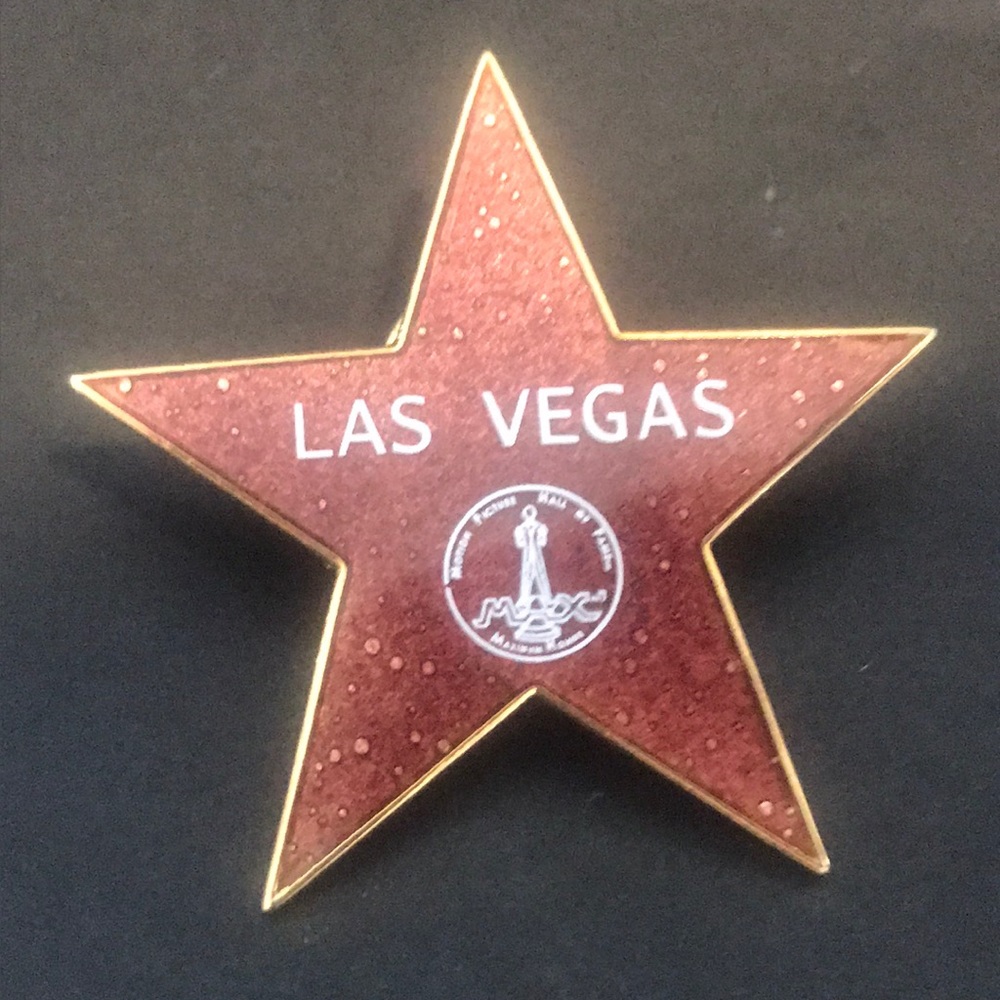 Las Vegas Walk of Stars pin